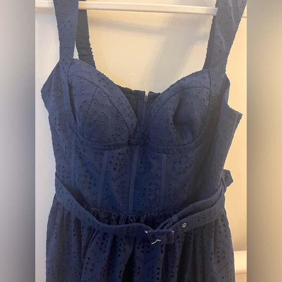 NWT Yumi Kim Shiv Dress | Navy Blue | Size L - Picture 2 of 8